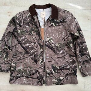 Thread & Supply Women's Tree Torn Camo Work Jacket (NWT) Size Large